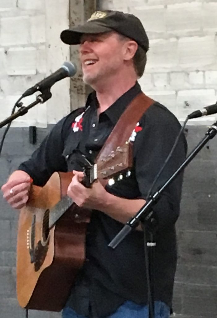 Guy Smith performing in Asheville, NC 2019