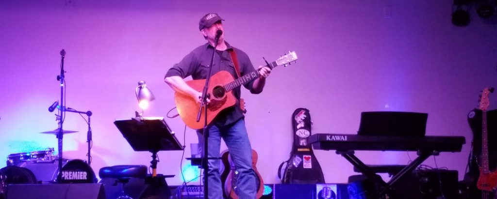 Guy Smith performing in Asheville, NC